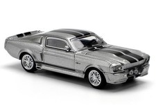 FORD Mustang Shelby GT500 - like Eleanor - 1967 - grey / black - Pop Race 1:64