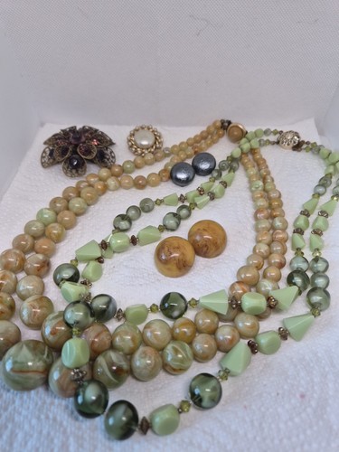 Lot bijoux anciens et - lot,