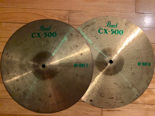 Pearl 500 hat cymbals - cx-500,