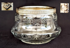 COUPE Cristal Gravé et Argent