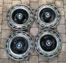 Jeux De 4 Ancien Enjoliveur Peugeot En Tôle 14 Pouces Young Timer GTI 205 