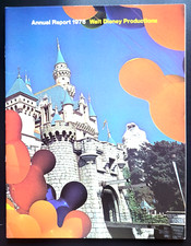 DISNEY Annual Report 1976 Walt Disney Productions Walt Disney World Update