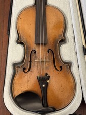 German Stradivarius Violin Early 1900’s 4/4 Carbon Bow and Case Included
