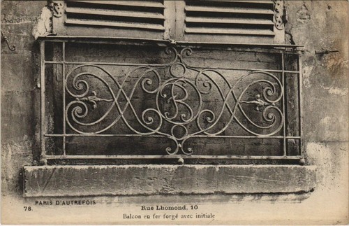 Cpa paris rue - paris, lhomond