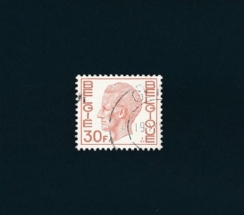 Timbre belgique 30f roi - timbre,, 30f,