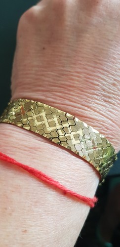 Bracelet vintage plaqué - bracelet,