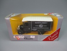 ZA223 CORGI CLASSICS C910 1/43 1:43 Thornycroft Van Safety First EdL Truck