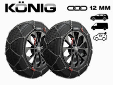 Chaînes à Neige Konig 12MM 185/75 R14 Gr 210 XG12PRO Homologué SUV Vans Campeur