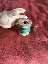 Miniature wooden wire spool accessory doll antique Parisian Huret