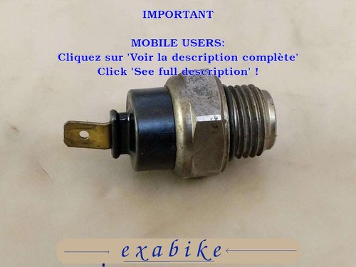 Thermocontact ventilateur - thermocontact, de