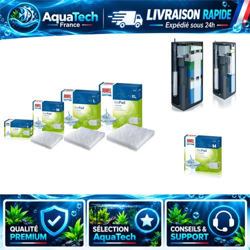 Juwel ouate filtrante biopad - ouate,