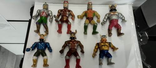Lot figurines mannix - 7,