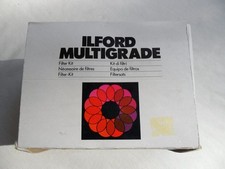 Ilford Enlarging Multigrade Filter Set w/Filter Holder