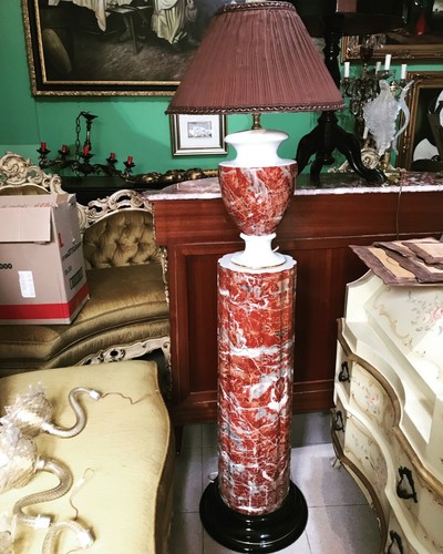 Lampe colonne plante en - lampe,