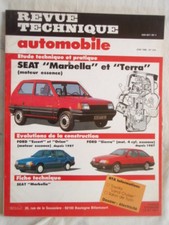 Revue Technique Automobile pour SEAT MARBELLA et TERRA moteur essence