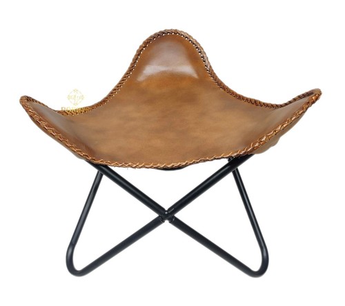 Pouf cuir repose pieds - pouf,