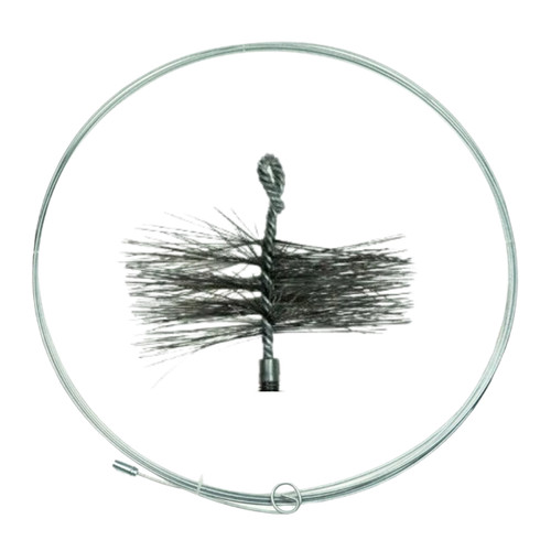 Tisonnier fil acier balai - d'acier, +