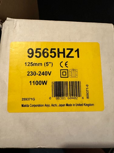 Meuleuse 125 makita - Ø,