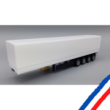 HERPA - semi-remorque savoyarde 4 essieux - 075992 -  HO