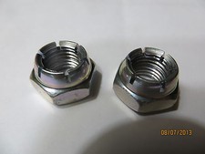 Honda Z50A K0 AXLE NUTS NEW COARSE THREAD Genuine Honda Monkey bike Z50M QA50