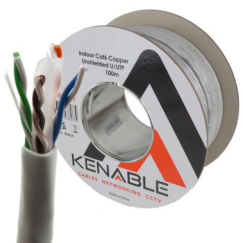100m cat6 utp réseau ethernet - 100m,