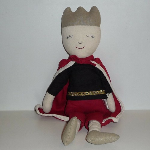 Doudou bonhomme roi zara home - doudou,