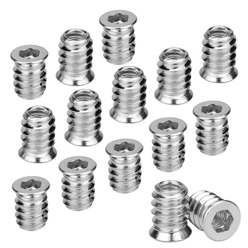 100pcs insert fileté bois - insert,