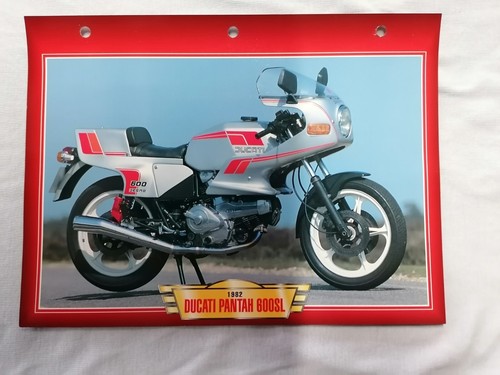 Ducati pantah 600 fiche - ducati,