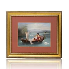German KPM La Gondole D’amour Porcelain Plaque