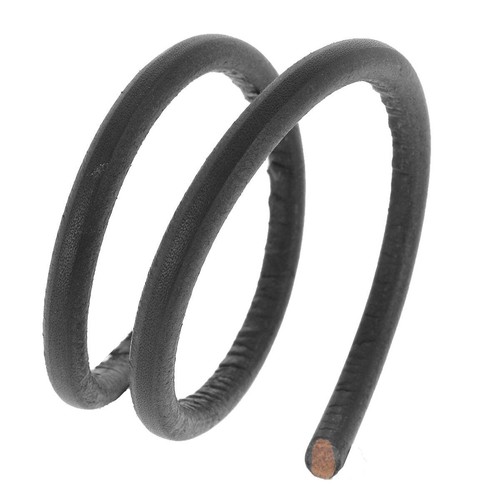 Lacet cuir teinté huilé - lacet, en