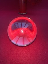 Boule décorative en verre ou