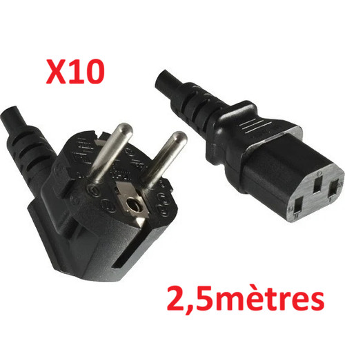 Lot power cord câble - lot,