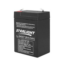 Batterie Gel 6V 4,5Ah Rechargeable AGM Starlight sans fuite, sans entretien