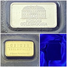 Lingot argent Pur 999 Geiger