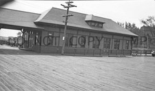 108. ORIG NEGS Maine Central station and wharf Mount Desert Ferry Three ori