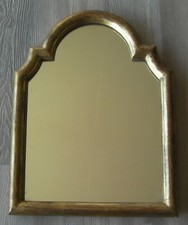 Miroir 19ème en bois doré à