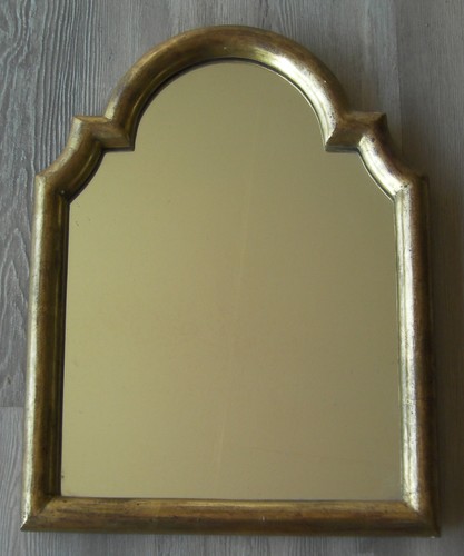 Miroir 19ème bois doré à - miroir,
