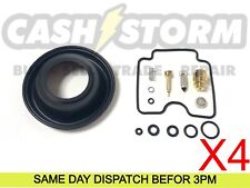 4 X Suzuki GSF1200 Bandit 1200 Carb Carburettor Repair Kit including Diaphragm