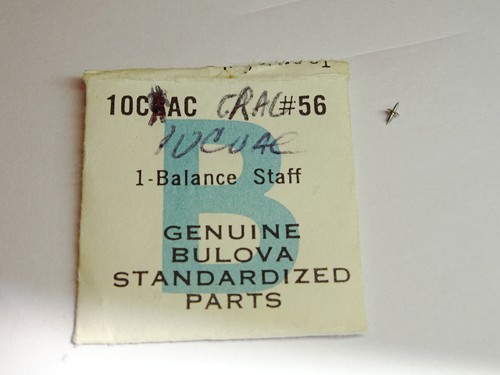 Bulova balance staff - , 10crac