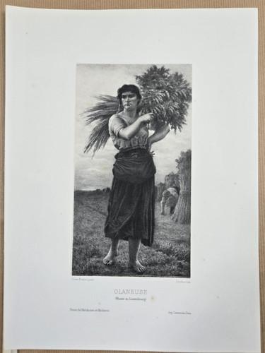 Lithographie 1898 d après - -, d'après