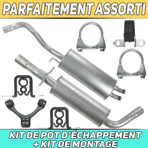 Kit pot échappement - pot, d’échappement