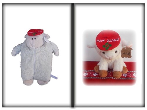 Peluche mouton croix basque - , et