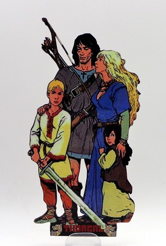 Silhouette thorgal famille - silhouette,