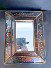 glace Miroir ancien biseauté