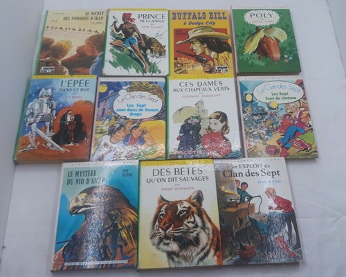 Lot livres bibliothèque - de, 11