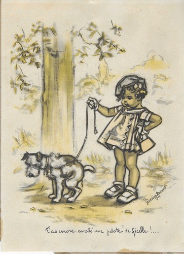 Germaine bouret lithographie - bouret,