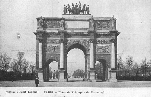 Paris arc triomphe du - paris, de