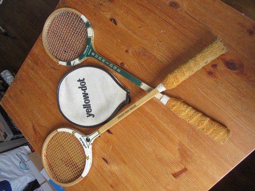 Lot raquettes de - raquettes, squash