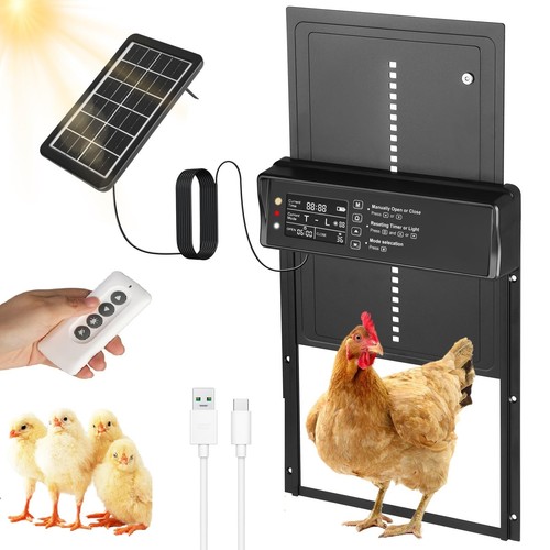 Porte automatique solaire - solaire, pour