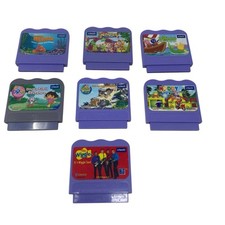 VTech V Smile Pocket 7 Game Cartridge LOT Backyardigans Dora Diego Noddy Nemo